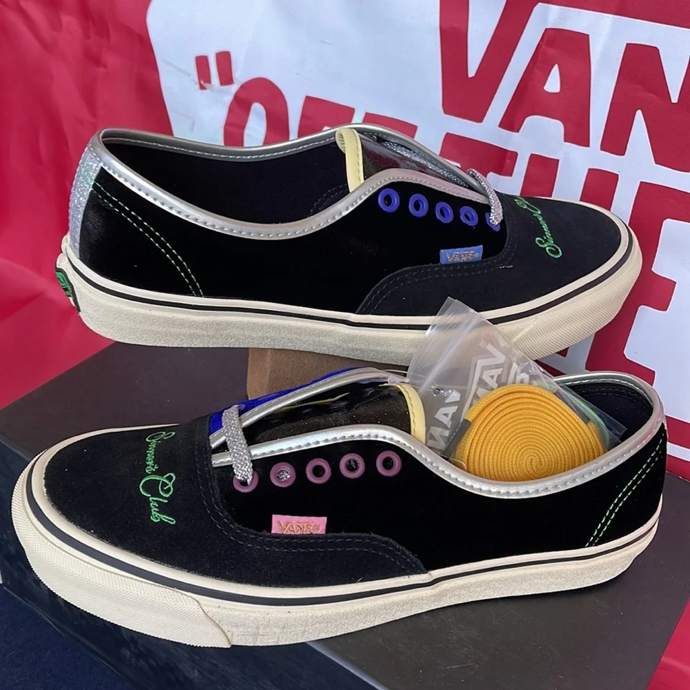 Vans Og Authentic Lx (Sinner'sclb)Bktrnsprntyw VN0A45JJ03E WMNS sneakers